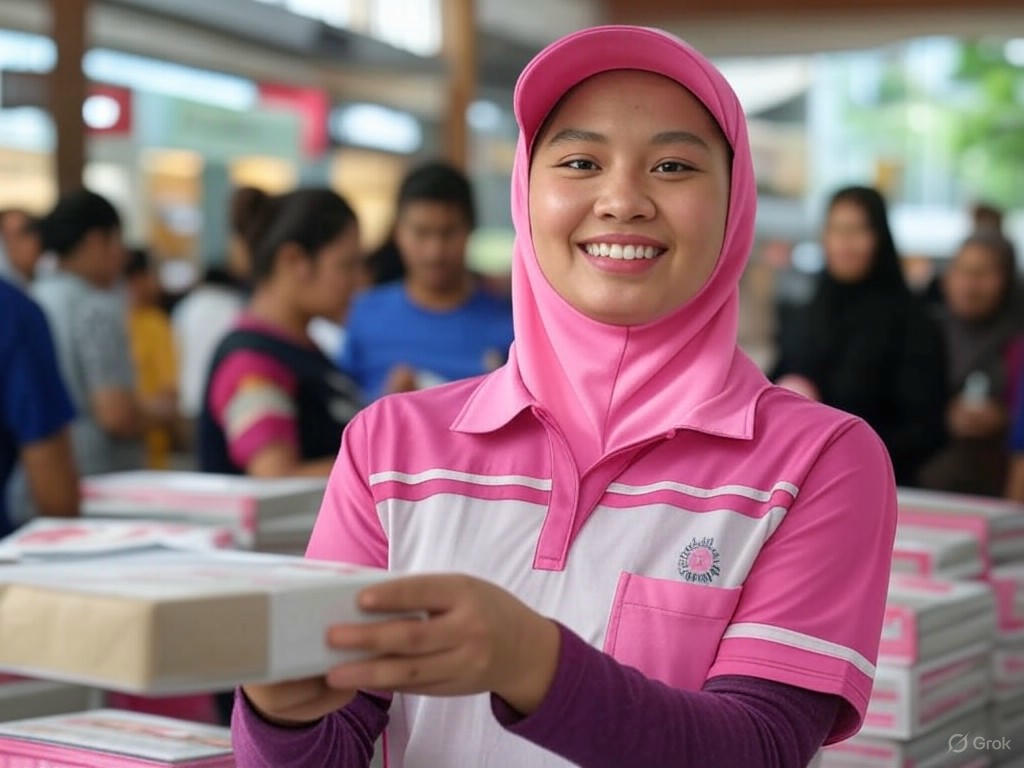 Biaya Kurir Pengiriman dari Dumai Kota ke Sumba Barat Daya Kabupaten oleh kurir cantik