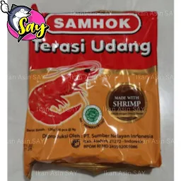 Terasi Udang Samhok Medan Sachet 120gr (1 pak)