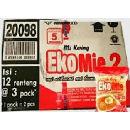MIE KERING EKO MIE KECIL 120 GR 1 DUS MURAH !!
