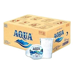 Aqua Air Mineral Gelas 1 Dus (220 ml x 48 pcs)