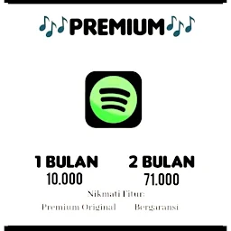 Spotify 3 Bulan Premium Region indo garansi jika eror awet dan Berkualitas