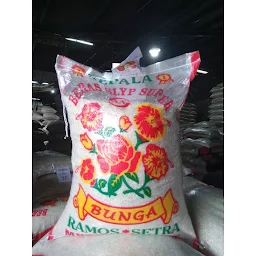 BERAS RAMOS SETRA CAP BUNGA PULEN 10 LITER & 10 KG