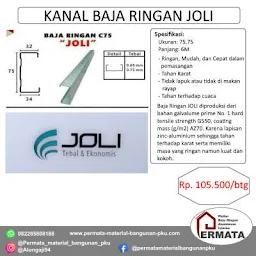 Kanal Baja Ringan Joli 75.75