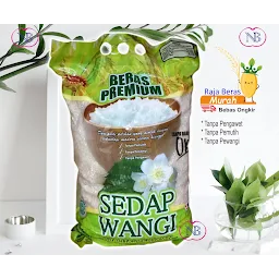 Beras Sedap Wangi Premium 5 Kg - Beras Pulen