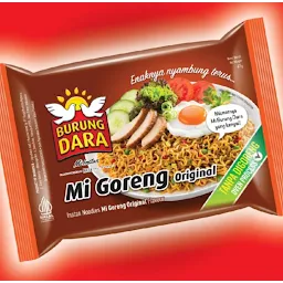Mi Instan Burung Dara Goreng Original 67Gr | Mie Nya Di Oven Bukan Di Goreng