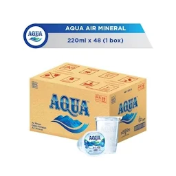 1 dus Aqua gelas 220ml