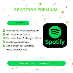 SPOTFYY PREMIUM FULL GARANSI TERMURAH