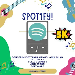 Spotify premium 1 bulan anti backfree nya kak