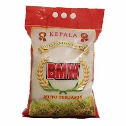 Beras Pandan Wangi Asli Cap Bmw Premium 5kg/10kg/20kg. - 5kg.