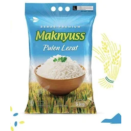 Beras Maknyuss 5Kg Premium Tanpa Pemutih Tanpa Pengawet Dan Tanpa Pewangi