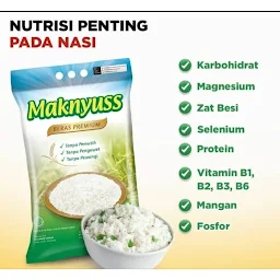 × Maknyuss Beras Premium 5kg