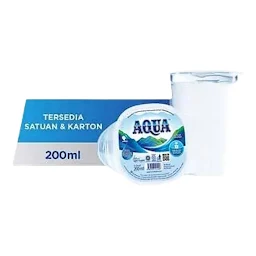 AQUA 220ml 1 Dus (48 Gelasl) AIR MINERAL DUS
