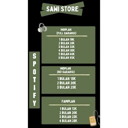 sptify premium, full garansi harga terjangkau mulai dari 19k