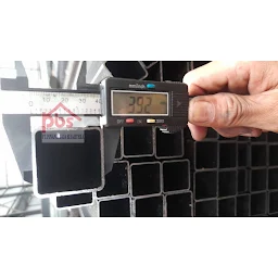 BESI HOLLOW HITAM 4cm (40x40) KOTAK FULL Tebal  2.0mm