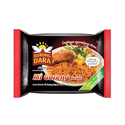 Burung Dara Mie Goreng Pedas Mie Instan 65gram