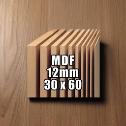 Papan Kayu MDF 12Mm Ukuran (30x60)Cm