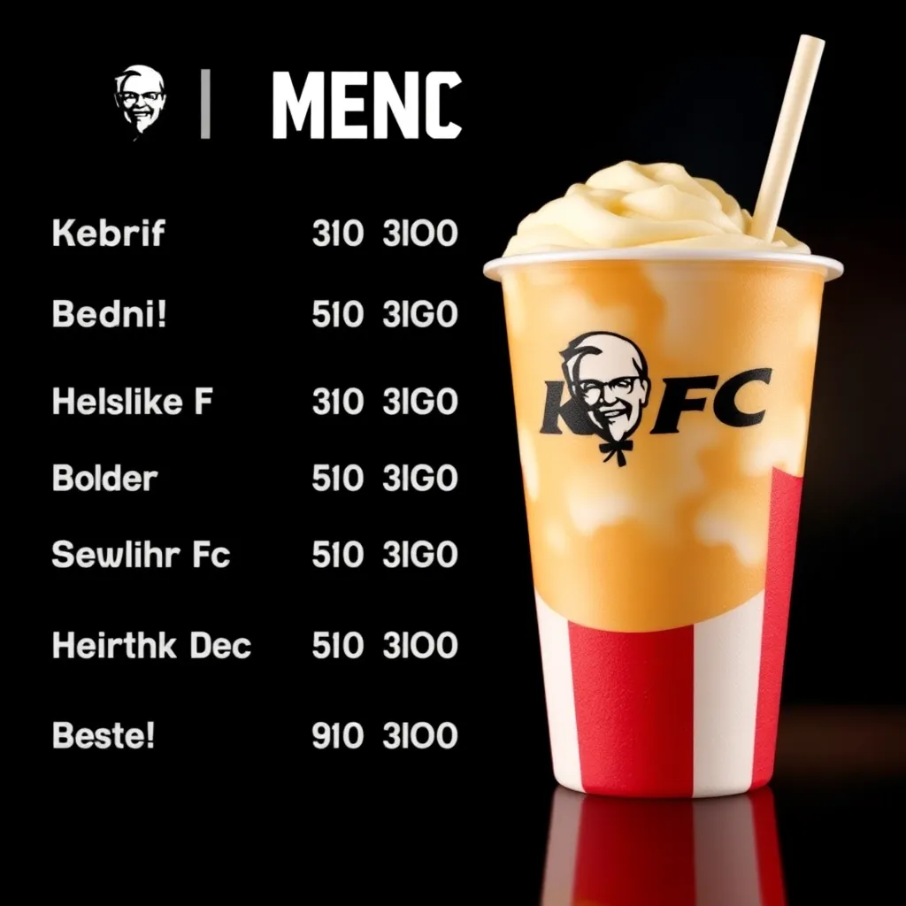 Update Harga Menu Float KFC Berbagai Rasa 2025 | Harga.web.id