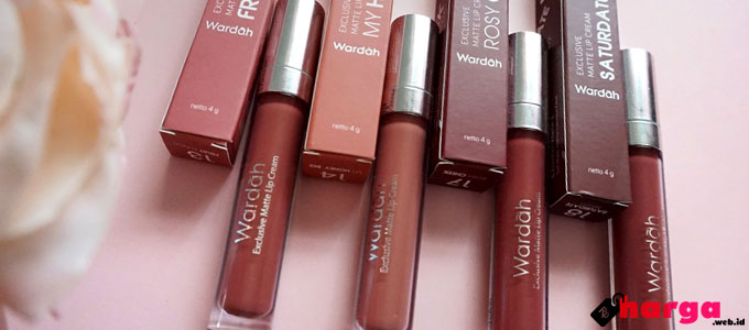 Harga Lipstik Wardah Exclusive Matte Lip Cream Daftar 