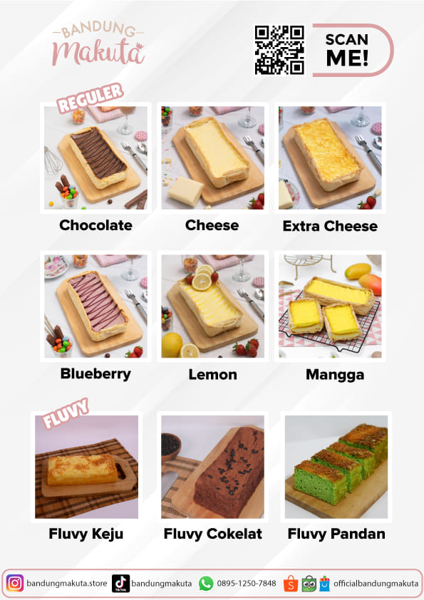 Main Image Update Varian dan Harga Kue Bandung Makuta Milik Laudya Cynthia Bella