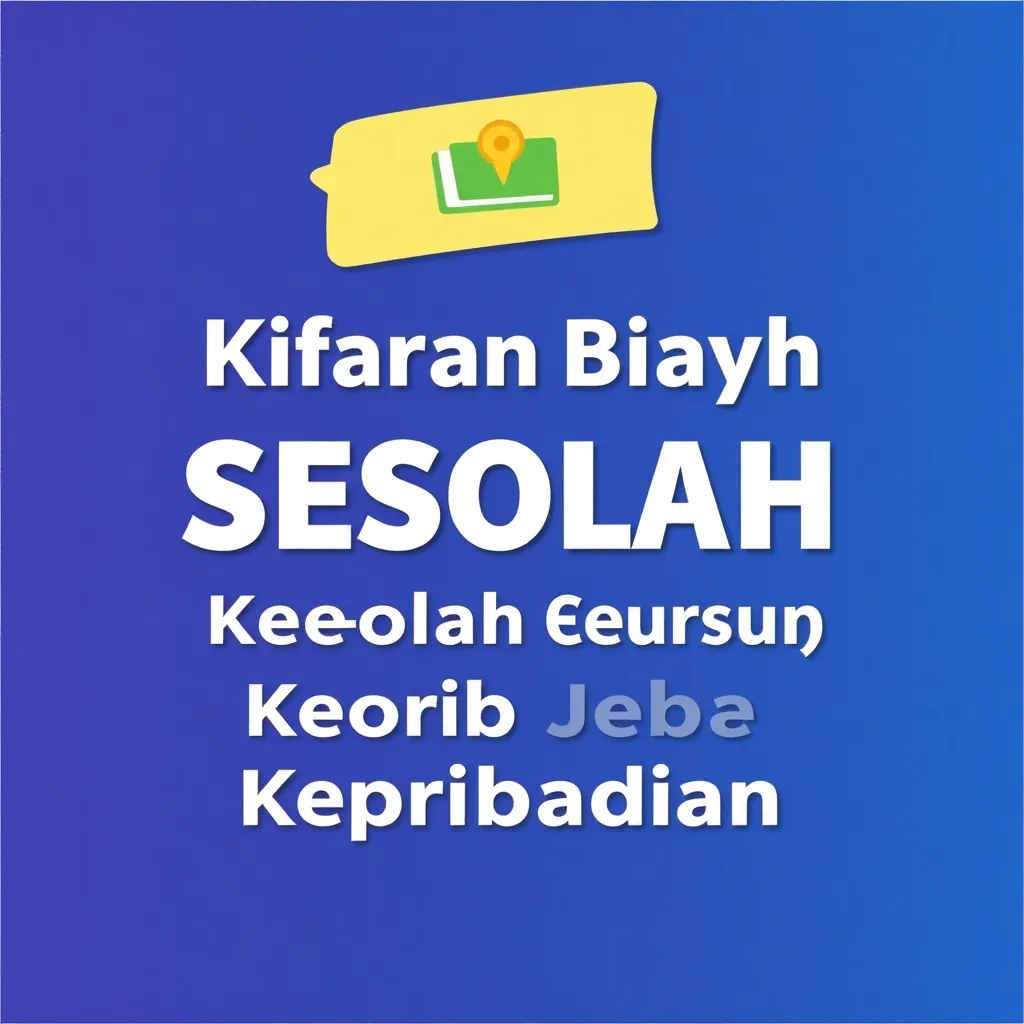 Main Image Info Terbaru Kisaran Biaya Sekolah (Kursus) Kepribadian 2025