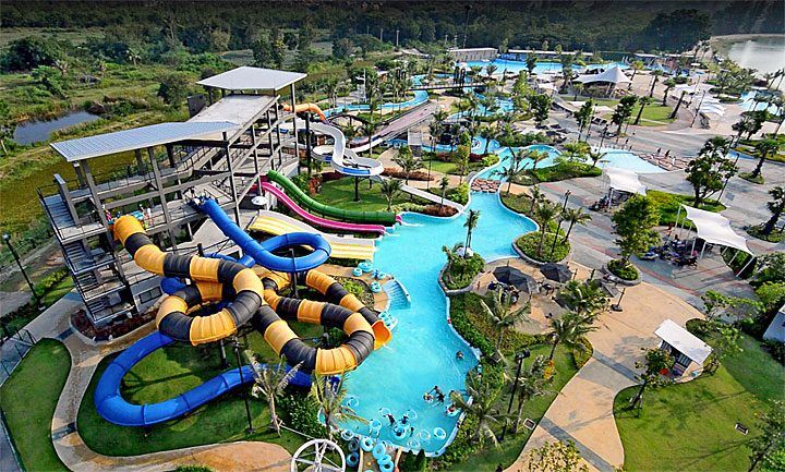 Main Image Fasilitas & Harga Tiket Masuk Waterland Mojokerto Terkini